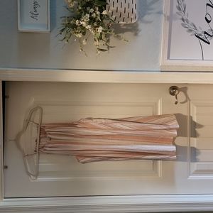 NWOT LOFT ALine Striped Dress Size L